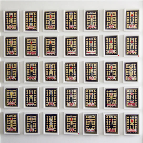 The Lipstick tablets ‘Painting by Numbers’ 1 – 35